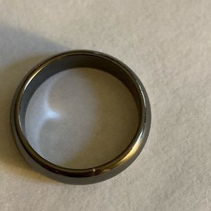 Dark silver costume jewelry ring